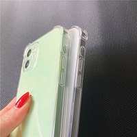 Coque transparente en TPU souple pour Apple 15/16, coque de téléphone anti-chute pour iPhone 18 Pro Max 17 14 13 12 11
