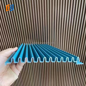 Revestimiento de Paredes Exteriores, Paneles Metálicos para Techos, <span class=keywords><strong>Fachada</strong></span> de Edificios, Láminas de Aleación de Aluminio, Panel Corrugado de Aluminio - Product Image 1