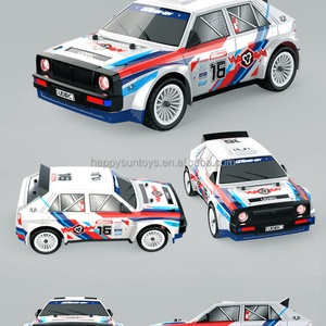 Voiture de course RC électrique 4x4 télécommandée UD1603 avec gyroscope, lumières LED et châssis métallique 1/16 2.4G pour drift - Product Image 5