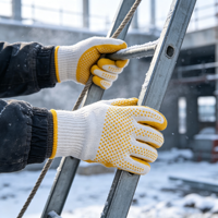 Guantes de Trabajo Resistentes al Aceite, Antideslizantes, Resistentes al Frío, Transpirables y Resistentes al Desgaste para Obras de Construcción Pesada