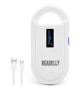 Lector de Microchip para Animales, 134.2khz, Android, Iso Fdx-b Hdx, para Ganado, Cabras, Búfalos, Escáner de Etiquetas RFID