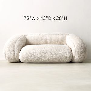 Новизненный дизайн, кровать для собак большого размера, комфортное Расслабление с эффектом памяти, роскошная кровать для собак - Product Image 2