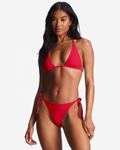 Fabricación de logotipo personalizado al por mayor de talla grande Bikinis de mujer conjunto ropa de playa nuevo diseño 18 adolescente caliente Sexy chica joven traje de baño - Product Image 6
