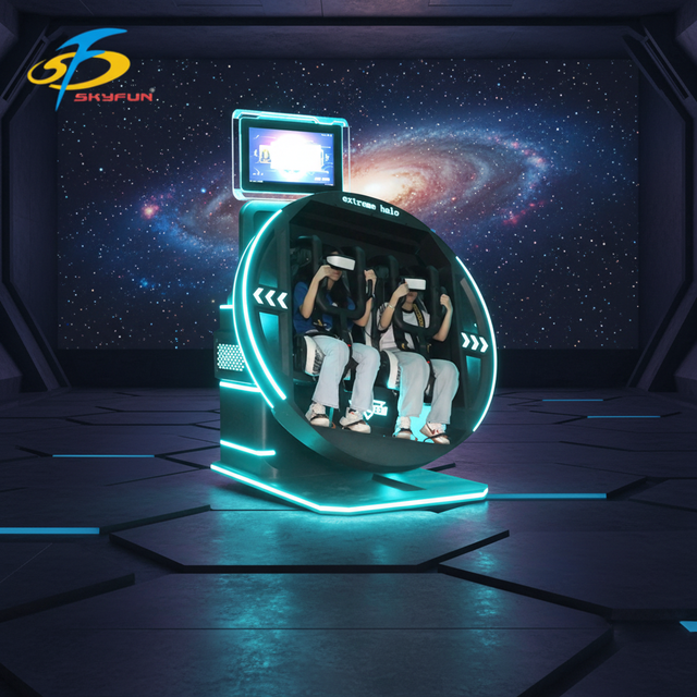 Exciting 2 Seat 360 VR Simulator Indoor Motion Roller Coaster for Theme Parks