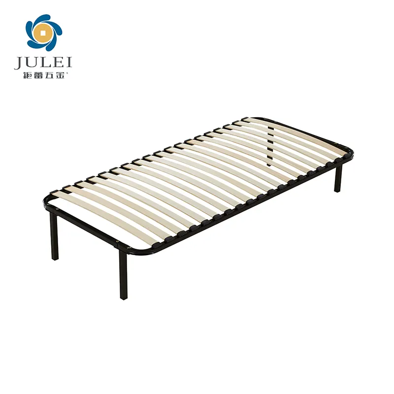 Western Style Euro Base Bed Frame Ottomaanse Metalen Bed Frame Dubbele Grootte Meubelartikelen Voor Woonkamer