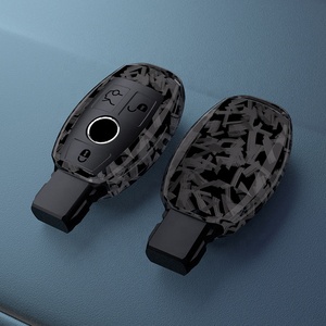 Étui de protection pour clé de voiture en fibre de carbone ABS pour <span class=keywords><strong>Mercedes</strong></span> Benz <span class=keywords><strong>Classe</strong></span> <span class=keywords><strong>A</strong></span> C E S W204 W205 W212 W213 W176 GLC CLA AMG <span class=keywords><strong>W177</strong></span> Accessoires - Product Image 2
