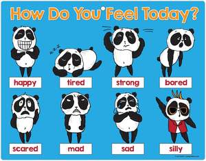 การเรียนรู้กล่องของเล่นแผนภูมิความรู้สึกและแผนภูมิอารมณ์สำหรับเด็กวิธีการที่ฉันรู้สึกอารมณ์ความรู้สึกโปสเตอร์แม่เหล็ก - Product Image 6