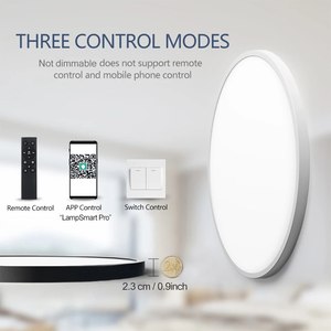 Moderne 3 CCT réglable gradable <span class=keywords><strong>SMD</strong></span> PA10 terminal 24 W LED plafonnier super mince commutable montage en surface plafonnier - Product Image 2