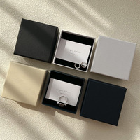 Emballage cadeau élégant pour bijoux Shengcan avec logo personnalisé pour boucles d'oreilles, bagues, colliers, boîte en papier
