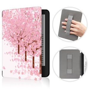Étui de protection personnalisé en stock, OEM, peint, entièrement recouvrant, en PU, antichoc, pour Kindle Paperwhite 12e génération KPW1/2/3/4/5/6 - Product Image 3