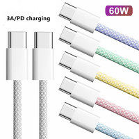 Cable de Carga USB-C de 60W (1 Metro), Cable de Carga Rápida y Sincronización de Datos para Teléfonos, Original