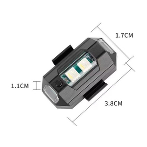 AIJIEHE USB Led 7 couleurs stroboscope voyant d'avertissement rechargeable avion <span class=keywords><strong>clignotant</strong></span> feu arrière de sécurité <span class=keywords><strong>pour</strong></span> voiture <span class=keywords><strong>moto</strong></span> - Product Image 2