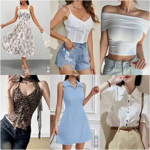 Stock Apparel Mix Bundle Venta al por mayor Al Por Mayor Tops Traje <span class=keywords><strong>de</strong></span> baño Bale Bikini Vestido surtido Mujeres a granel <span class=keywords><strong>Ropa</strong></span> Pacas <span class=keywords><strong>Ropa</strong></span> - Product Image 3