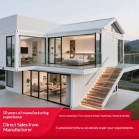 YSLANDSCAPE Conteneur mobile amovible en verre trempé EPS pour maison, espace de vie extérieur et salle de réunion