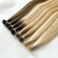 Extensions de cheveux naturels à 100 % avec pointes en kératine Ombré, Ktips, Raw Double Drawn, Nano Itip, Y K Flat F I U Tip, Remy Human Hair Extensions