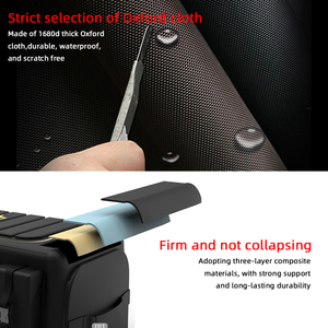 Caixa de Armazenamento para Porta-Malas de Carro, Bolsa de Ferramentas Multiuso de Grande Capacidade, Caixa de Armazenamento de Emergência Dobrável em Tecido Oxford - Product Image 4