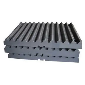 China High Quality Mining Machinery Jaw Crusher Spare Parts Casting Jaw Plate For Sale