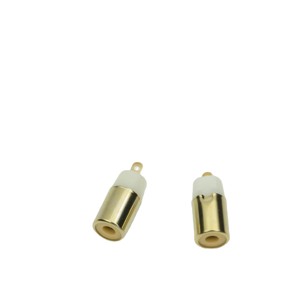 หัวต่อ RCA ชุบเคลือบแบบขายส่ง หัวเสียบ RCA ตัวผู้ อะแดปเตอร์สายวิดีโอ/เสียง หัวต่อสายเสียง <span class=keywords><strong>AV</strong></span> ปลั๊ก RCA คุณภาพสูง - Product Image 5