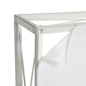 Fabrika Direkt Fiyatı Özelleştirilmiş Alüminyum Profil SEG Açılır Stand Esnek Kumaş Duvar SEG Açılır Stand Fuarlar İçin - Product Image 4
