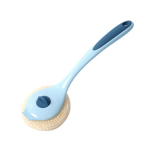 <b>Long</b> <b>Handled</b> Pot Scrubber Nano Cleaning Ball Dishwashing Brush Eco Friendly For Pots Pans Bowls - Product Image 5