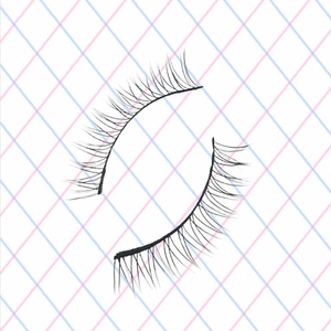 Korea Auto <b>Lash</b> Slim Wispy Synthetic <b>Lashes</b> IW B 16 Soft Natural Eye Lift OEM ODM Global B2B Bulk Wholesale - Product Image 1