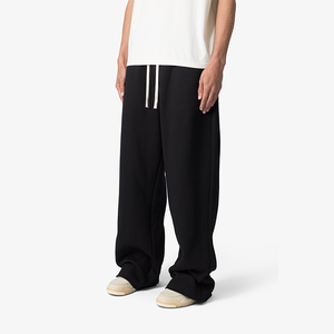 Premium Baggy Fit Casual Sweatpants for Men Soft Polyester/Spandex <b>Blend</b> Eco-Friendly Breathable Comfortable Bottoms for - Product Image 2