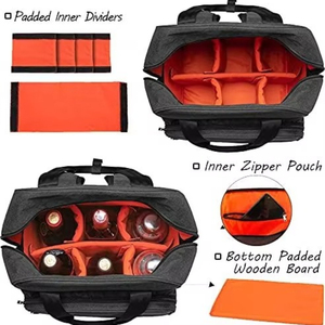 BSCI Factory Hot Sale Waterproof Durable Bartender <b>Tool</b> Pouch <b>Tool</b> <b>Bag</b> Bartender <b>Bag</b> - Product Image 2