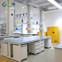 Table de laboratoire de dosage personnalisée en gros, banc de laboratoire dans les meubles de laboratoire
