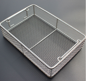 Panier de rangement en acier inoxydable sur mesure, soudé, pour le stockage des aliments dans les restaurants et le nettoyage des fruits - Product Image 2