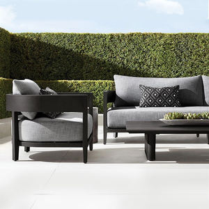 Luxury Modern Aluminum Outdoor Sofa Set for Garden Patio & Courtyard-Waterproof UV Resistant & Eco-Friendly - Product Image 1