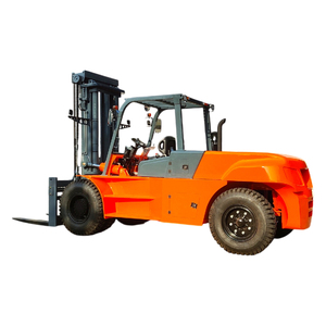 Prijs zware heftruck 12 ton 16 ton met 3M hefhoogte bovenliggende bescherming model CPCD160 dieselheftruck met vorkpositioneerder - Product Image 1