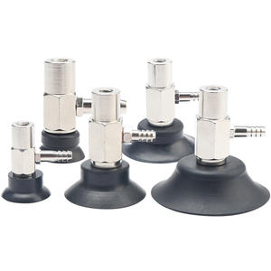 Conector de Admisión de Aire Lateral Industrial con Ventosa de Vacío PFYK PAT-06/08/10/15/20/25/30/35/40/50 Nuevo de Latón y Cobre con Rosca Eléctrica - Product Image 1