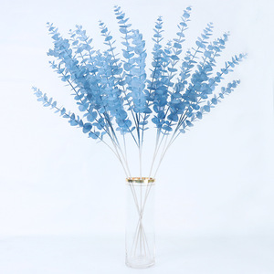 5 Đầu Vĩnh Cửu Rotundifolia Bảo Quản Bạch Đàn Trang Trí Tán Lá Bó Hoa Khô Bạch Đàn Lá Tròn - Product Image 2