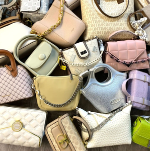 Tas tangan wanita kualitas tinggi grosir tas tangan wanita digunakan di Bale tas bermerek diskon tas tangan campuran Bale - Product Image 1