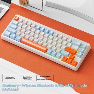 Teclado Inalámbrico Bluetooth de 3 Modos con Sensación Mecánica y Bajo Nivel de Ruido para Juegos, Esports y Trabajo de Oficina - Product Image 5