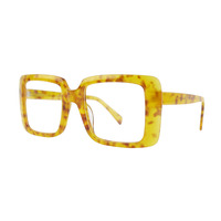 Monture de lunettes en acétate carrée surdimensionnée de haute qualité