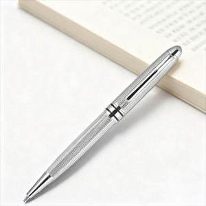 Premium Luxury Silver Metal Ballpoint <b>Pen</b> Customized Logo Corporate Marketing Personalized Gifts Custom 1.0mm <b>Multi</b>-<b>Colored</b> UV - Product Image 4