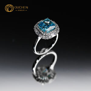 เครื่องประดับหรูหราสีทองวินเทจแบบสั่งทำ9K 14K 18K อัญมณีแฟชั่นเรียบง่ายปรับแต่งได้สำหรับงานแต่งงานของผู้หญิง - Product Image 6