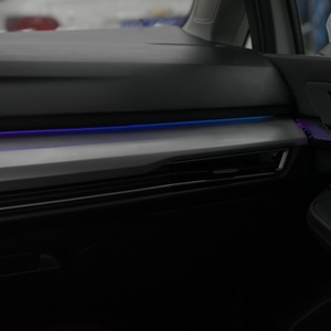 Lumière ambiante de voiture RHD, panneau lumineux électroluminescent avec 7 couleurs pour le logo du tableau de bord et la décoration des seuils de porte - Product Image 6