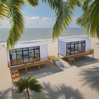 Mini maisons de conteneur de structure en acier de protection de l'environnement Offres Spéciales construisez rapidement des maisons de conteneur