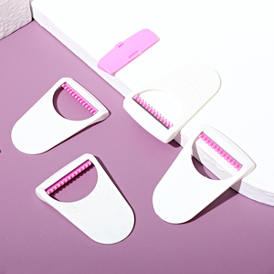 Nouvelle Arrivée <span class=keywords><strong>Rasoir</strong></span> Portable Rechargeable pour <span class=keywords><strong>Femme</strong></span>, Ensemble de 6 Pièces, Tête à Lame Unique en Acier Inoxydable Suédois, Corps, Visage, Aisselles, Maillot de Bain - Product Image 4