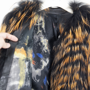 NAFA Personalice el abrigo de piel de zorro esponjoso con estilo de lujo de Ladys con el color de <span class=keywords><strong>la</strong></span> longitud del tamaño personalizado - Product Image 5