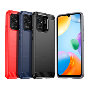 <span class=keywords><strong>Coque</strong></span> de téléphone portable en TPU, étui souple résistant aux chocs en Fiber de carbone pour <span class=keywords><strong>Redmi</strong></span> <span class=keywords><strong>10C</strong></span>, offre spéciale, - Product Image 3