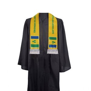 Nuevo Producto: Bufandas Personalizadas con la Bandera de las Granadinas, Características de Aint Vincent, para Fans y Seguidores del Club - Product Image 1