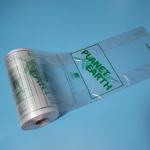 Produce Roll Bag Safety And Quality Produce Roll With Dispensers Thickened Plastic For Sea Food And Fruit Plastic Pe Shopping