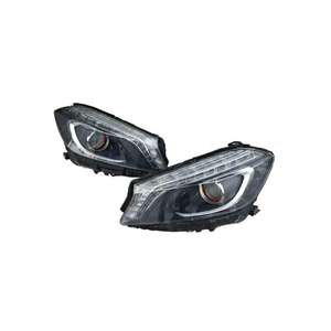 Faros Delanteros Izquierdo+Derecho Rojos para <span class=keywords><strong>MERCEDES</strong></span> BENZ CLASE A W176 <span class=keywords><strong>A180</strong></span> A200 A45 AMG, Accesorios para <span class=keywords><strong>Mercedes</strong></span> Clase A - Product Image 5