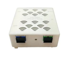 ตัวรับสัญญาณออปติคอลแบบพาสซีฟ ZC-OR001 มินิ FTTH CATV WDM 1550nm พอร์ต GPON โหนดออปติคอล 12 ไฟเบอร์ - Product Image 1