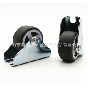 Furniture Casters 30mm Rubber Wheel Rigid Silent For Furniture - Product Image 1