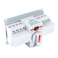 Commutateur de transfert automatique à double alimentation (ATS) triphasé industriel de haute qualité Dongchuan SFQ3D-4P 63A