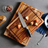 Planche à découper en bois de cuisine Planches à découper en bois d'acacia avec poignée Planche à légumes fruits et fromage